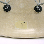 Eames Arm Shell Beige Eiffel Zinc(Original)